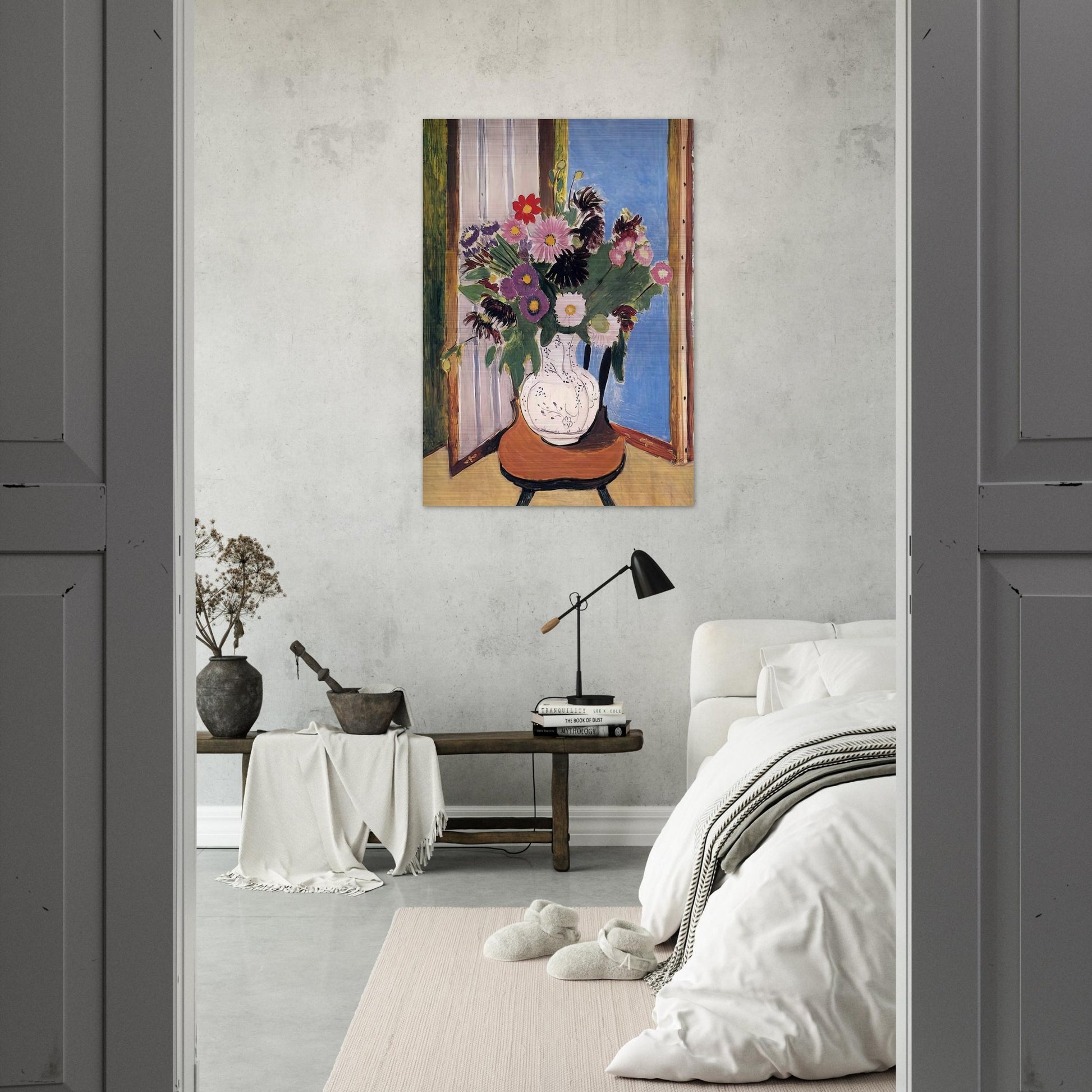 DAISIES 1919 - Henri Matisse Brushed Aluminum Print - 70x100 cm / 28x40 inches | Henri Matisse Aluminum Print | Henri Matisse Prints