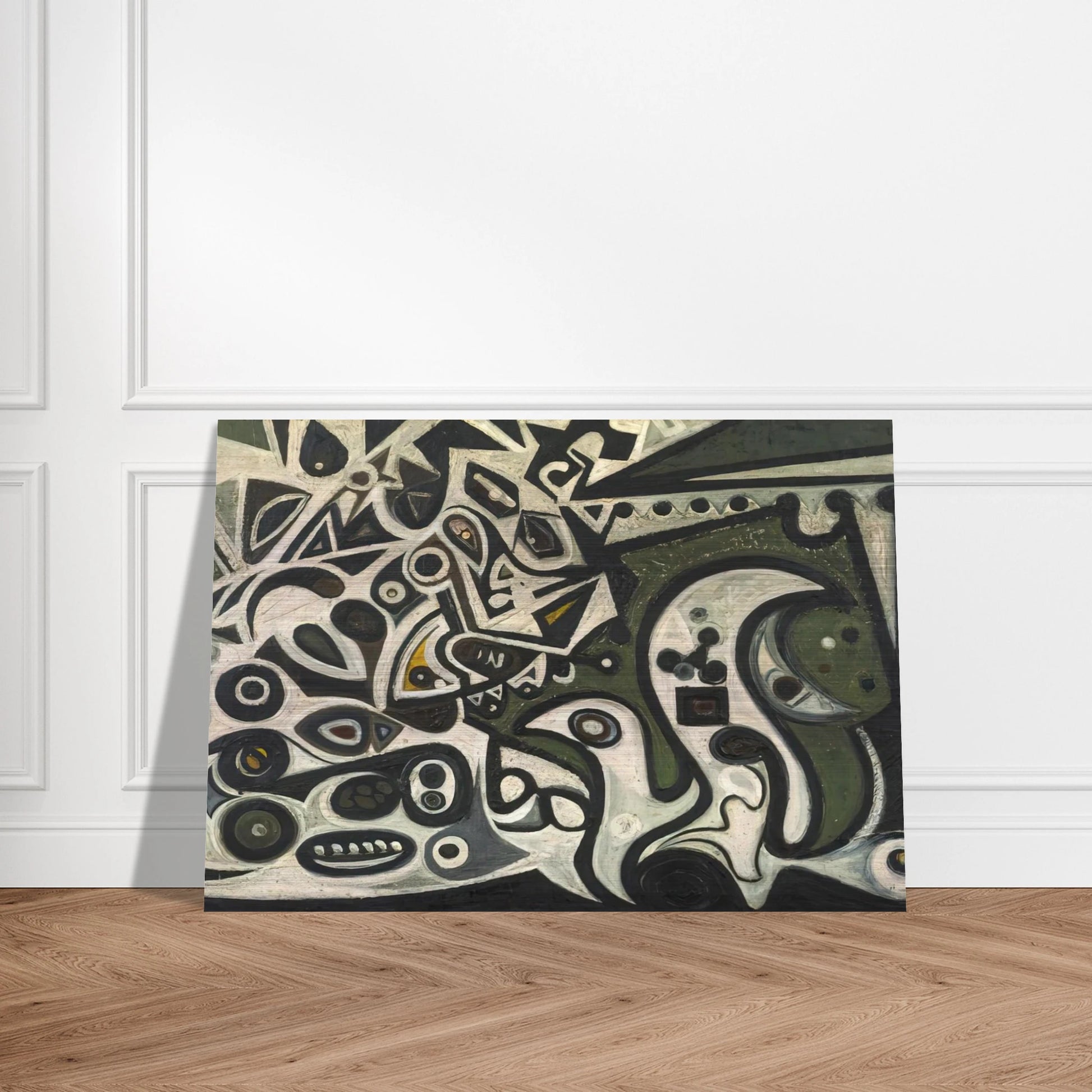 River Metamorphosis - Richard Pousette-Dart Brushed Aluminum Print - 70x100 cm / 28x40 inches | Richard Pousette-Dart Aluminum Print | Richard Pousette-Dart Prints