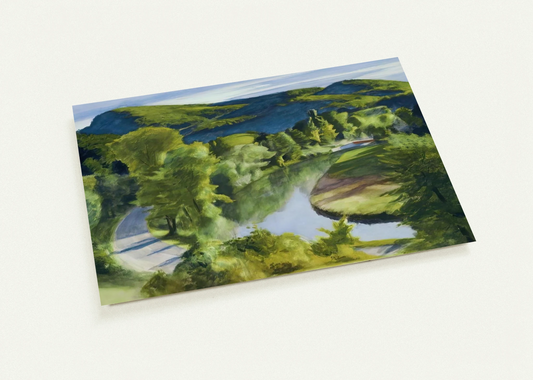 First Branch of the White River, Vermont By Edward Hopper Pack of 10 Post Cards | Edward Hopper Post Cards | A6 (10.5 x 14.8 cm) - 4.1 x 5.8 inches