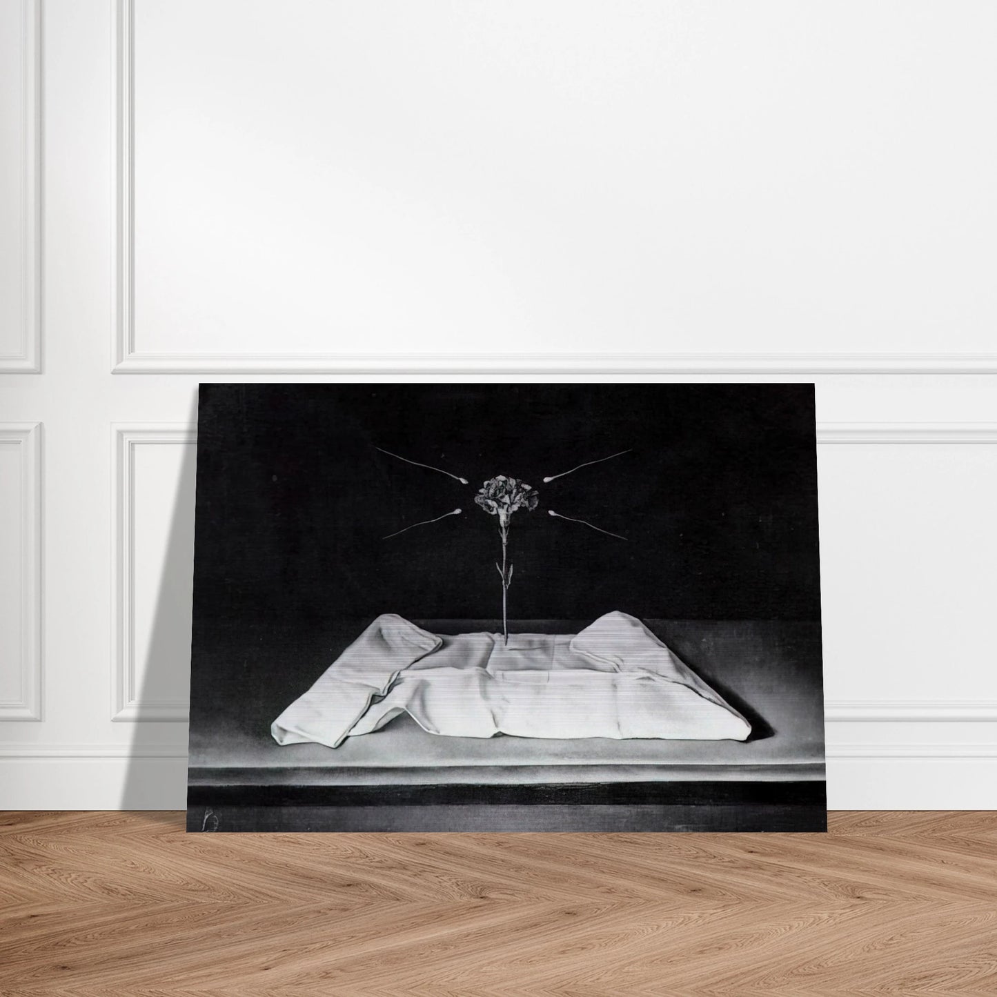 MYSTICAL CARNATION 1951 - Salvador Dali Brushed Aluminum Print - 70x100 cm / 28x40 inches | Salvador Dali Aluminum Print | Salvador Dali Prints