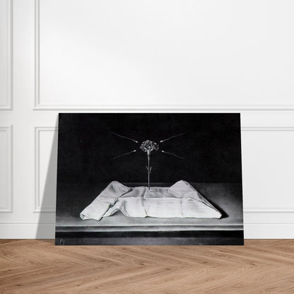 MYSTICAL CARNATION 1951 - Salvador Dali Brushed Aluminum Print - 70x100 cm / 28x40 inches | Salvador Dali Aluminum Print | Salvador Dali Prints