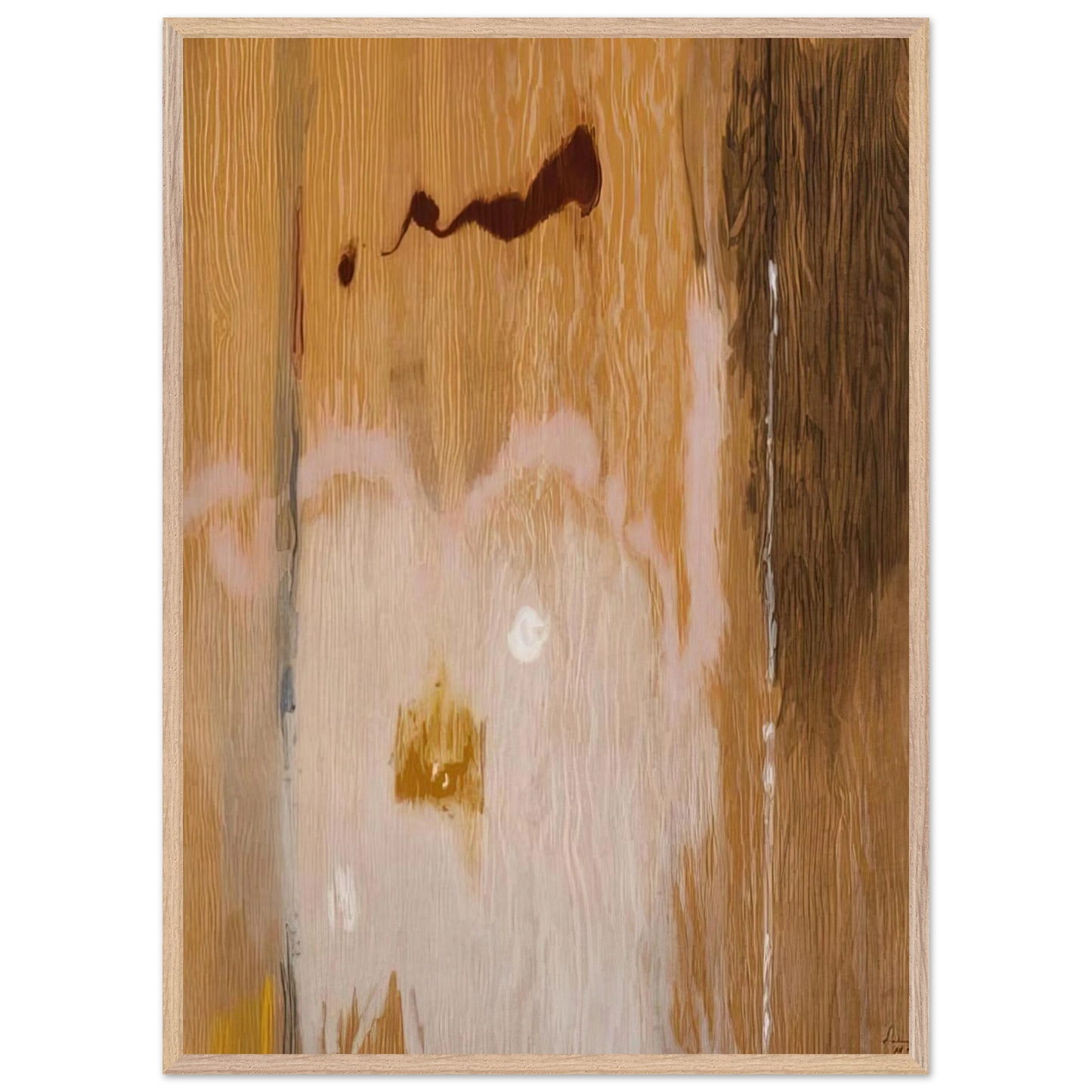Helen Frankenthaler - Tales of Genji VI - 1998 Wall art - 45x60 cm / 18x24 inches - Fine Art Poster-canvas - -