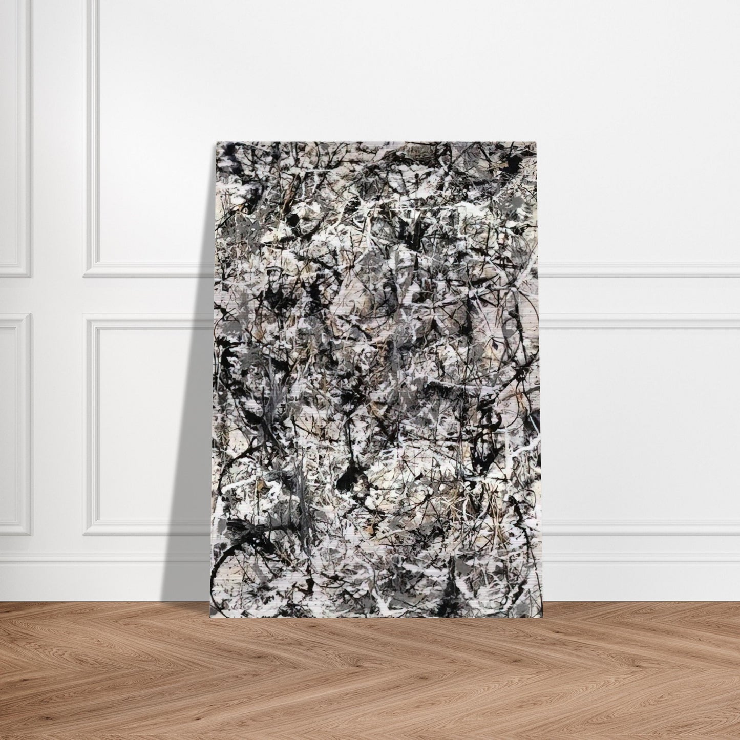 CATHEDRAL 1947 - Jackson Pollock Brushed Aluminum Print - 70x100 cm / 28x40 inches | Jackson Pollock Aluminum Print | Jackson Pollock Prints