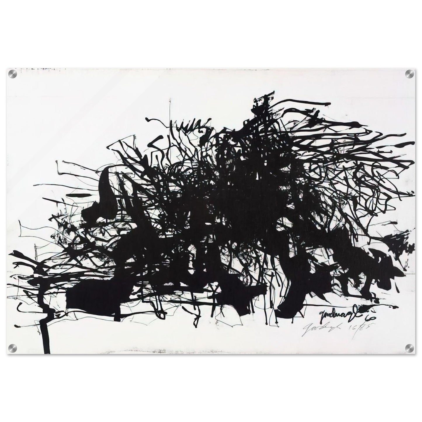 Nomads - 1960 - Robert Goodnough Acrylic Print - 70x100 cm / 28x40″ inches