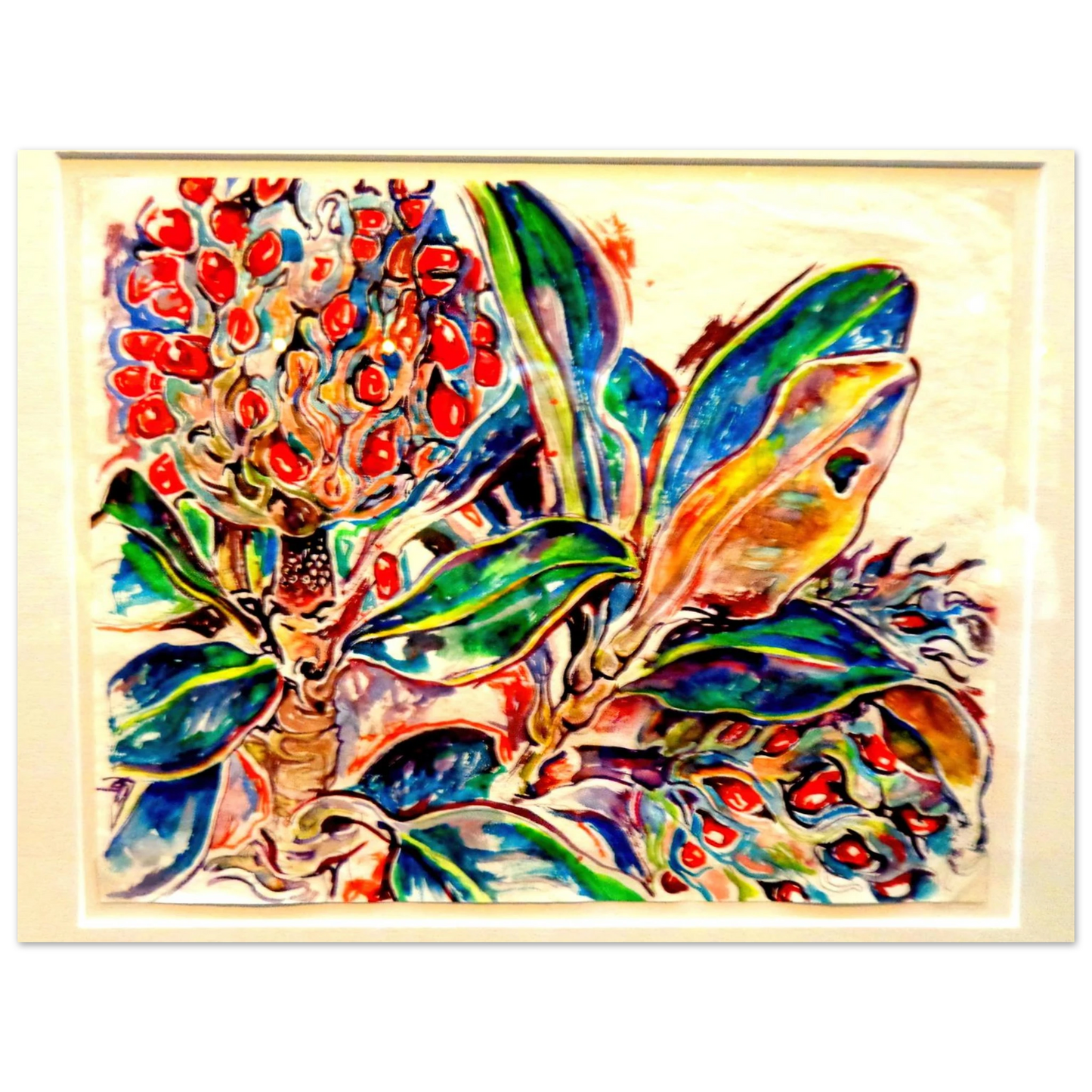 Walter Inglis Anderson - Walter Anderson Wall art - 30x40 cm / 12x16 inches - Premium Wooden Framed Poster With Fine Art Paper-canvas - White frame
