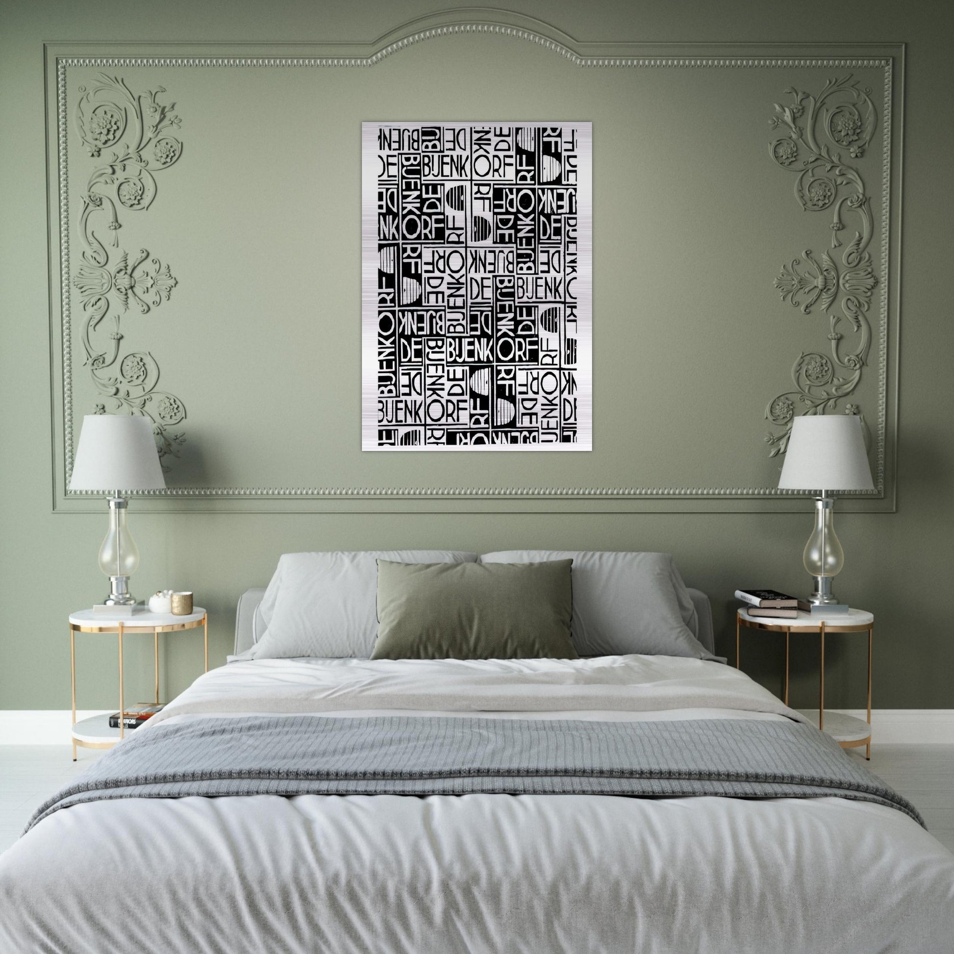 ESCHER (18) - MC Escher Brushed Aluminum Print - 70x100 cm / 28x40 inches | MC Escher Aluminum Print | MC Escher Prints