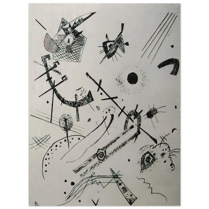 Wassily Kandinsky - SMALL WORLDS XI 1922  75x100 cm / 30x40inches Fine Art Poster