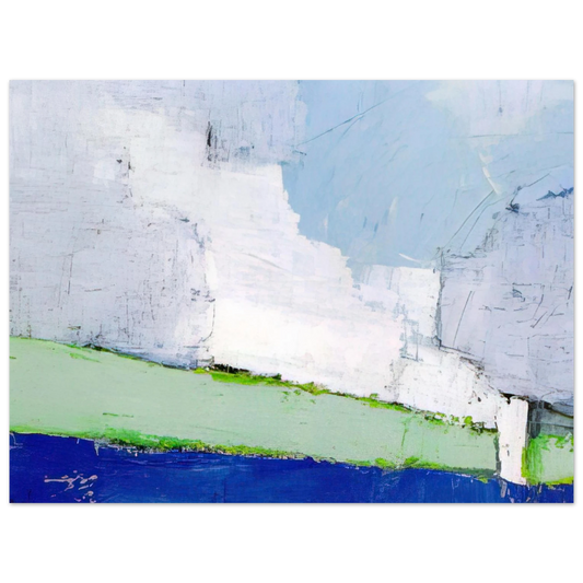 Nicolas de Stael - Paysage de Vaucluse No. 3 - 1953 Fine Art Poster