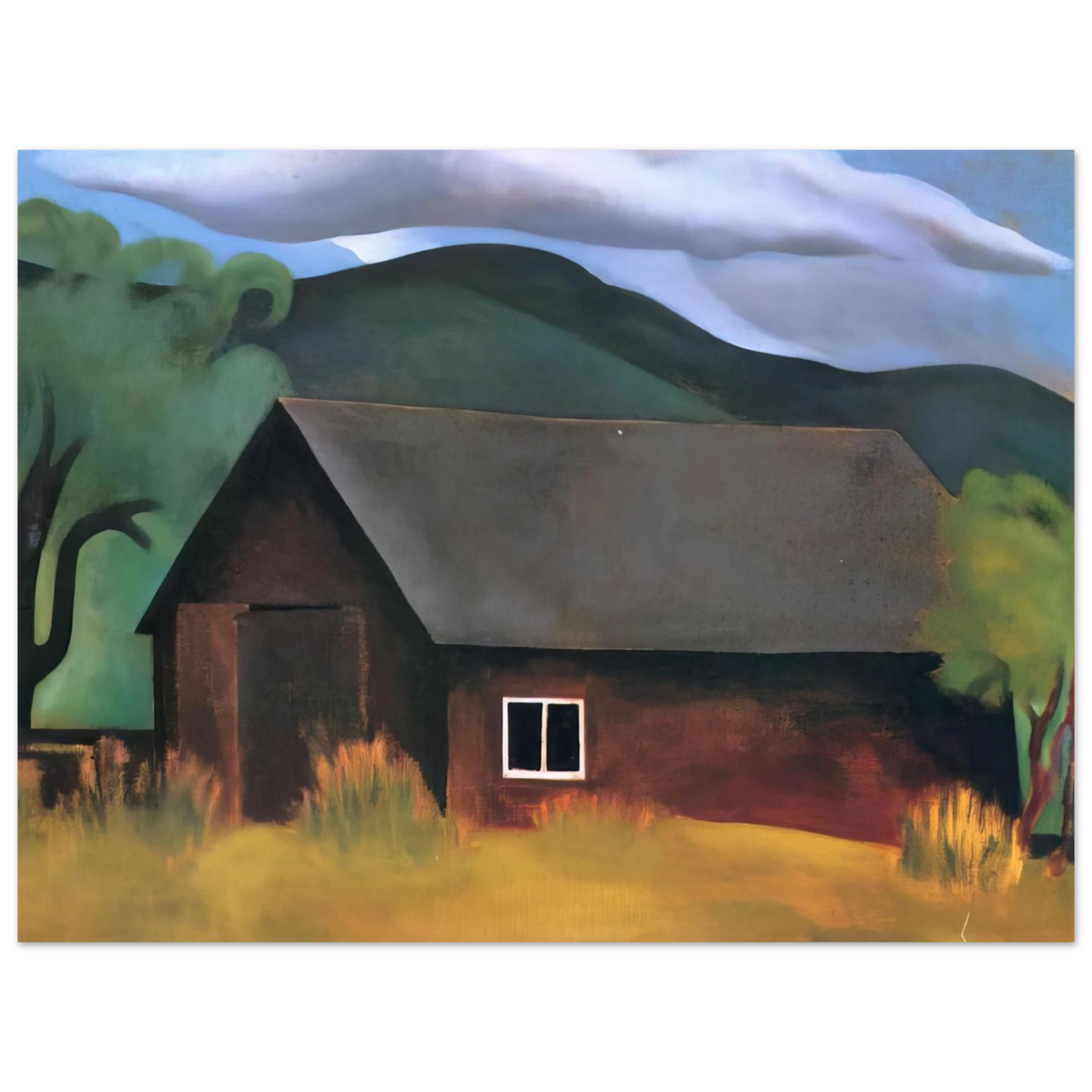 Georgia O'Keeffe - My Shanty, Lake George Fine Art Poster