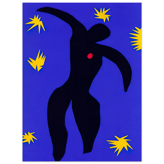 Henri Matisse - ICARUS 1944  75x100 cm / 30x40inches Fine Art Poster