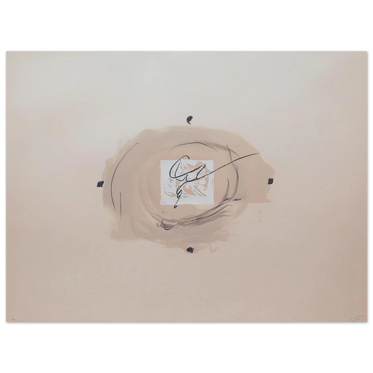 Antoni Tapies - NOCTURN MATINAL 1970  75x100 cm / 30x40inches Fine Art Poster