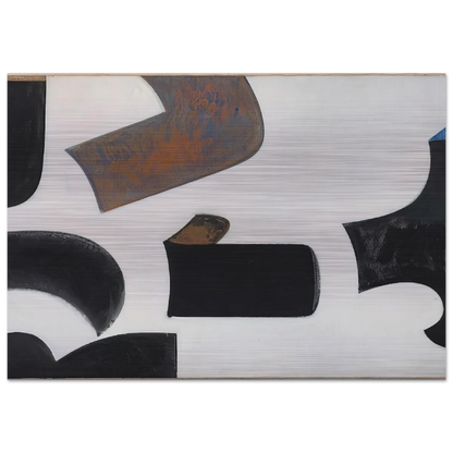 Untitled - 1958 - Donald Judd Brushed Aluminum Print - 70x100 cm / 28x40 inches | Donald Judd Aluminum Print | Donald Judd Prints