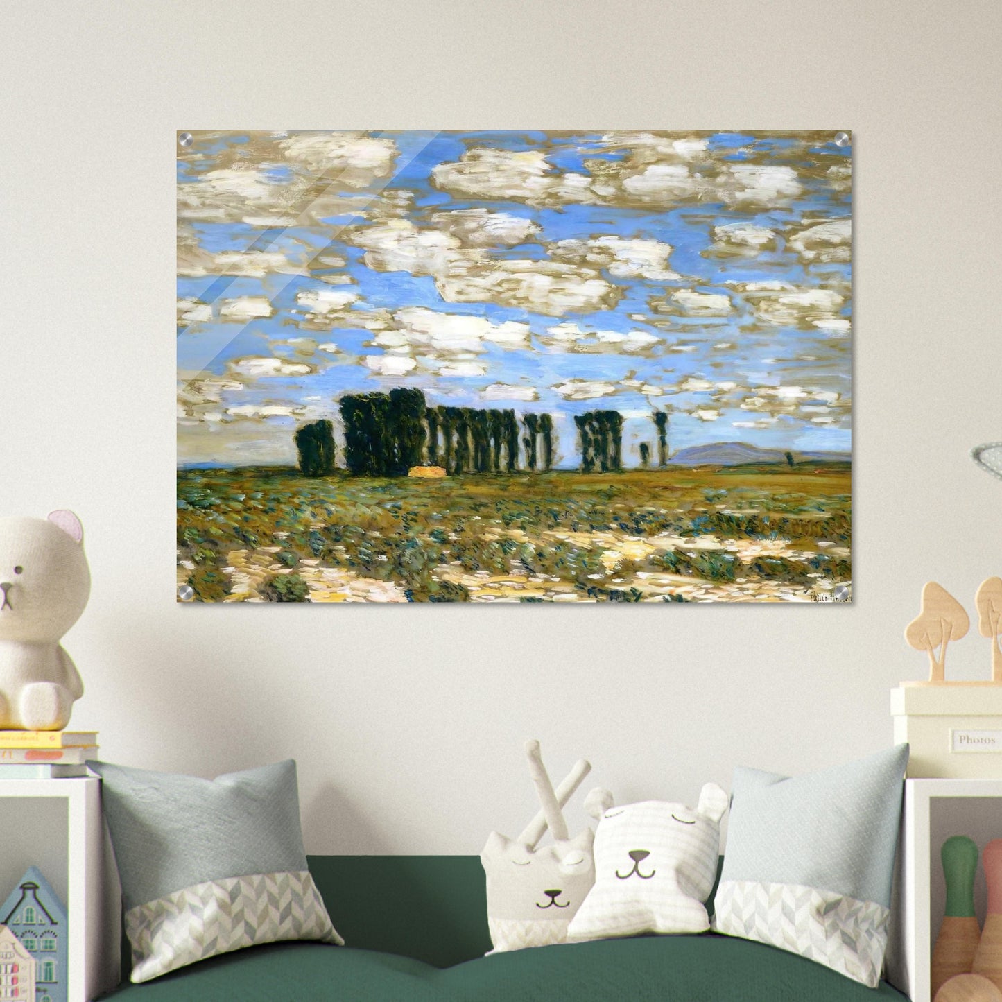 Harney Desert Landscape - Childe Hassam Acrylic Print - 70x100 cm / 28x40″ inches | Childe Hassam Wall Art | Childe Hassam Prints