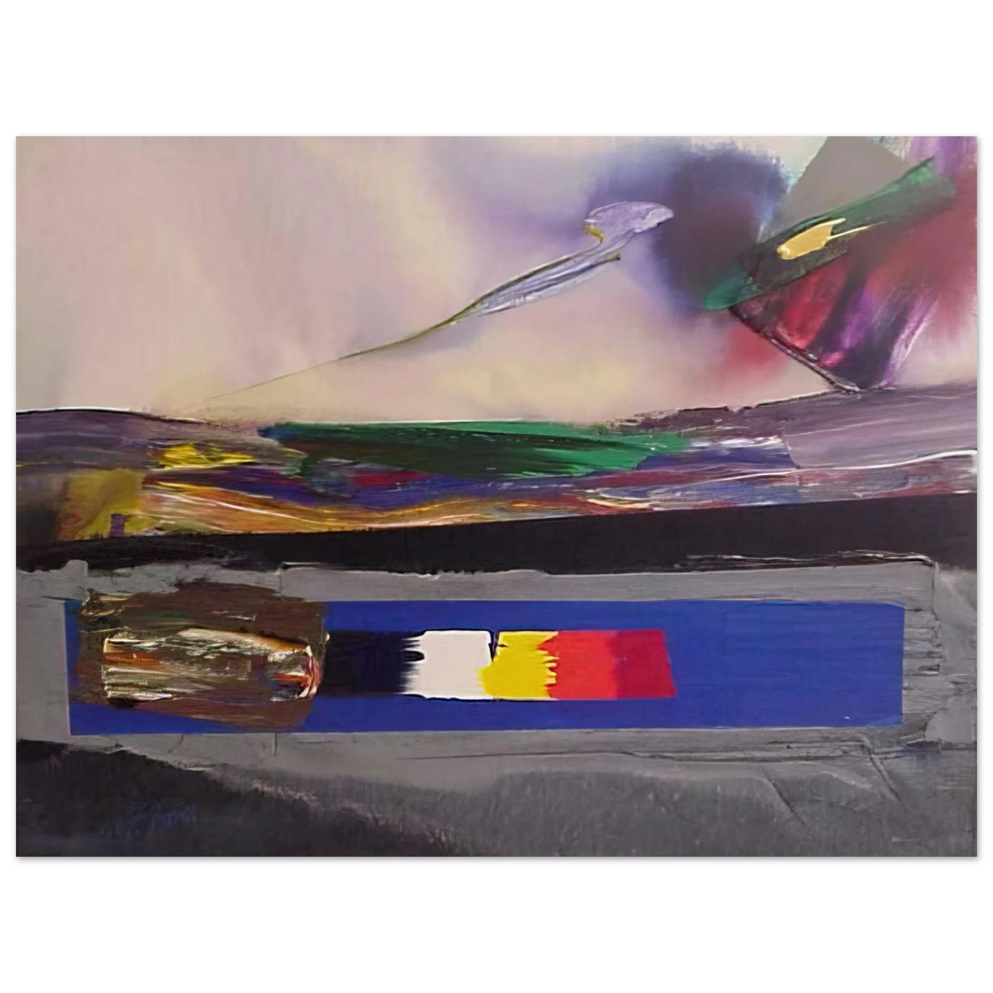 Paul Jenkins - Phenomena Prism Yield  75x100 cm / 30x40inches Fine Art Poster