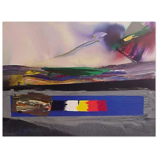 Paul Jenkins - Phenomena Prism Yield  75x100 cm / 30x40inches Fine Art Poster