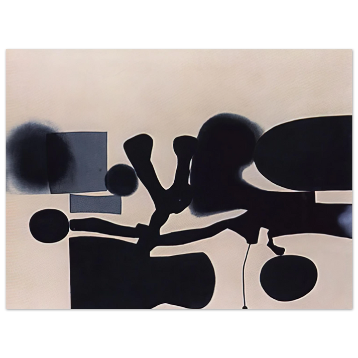 Victor Pasmore - HARMONY OF OPPOSITES 1986  75x100 cm / 30x40inches Fine Art Poster