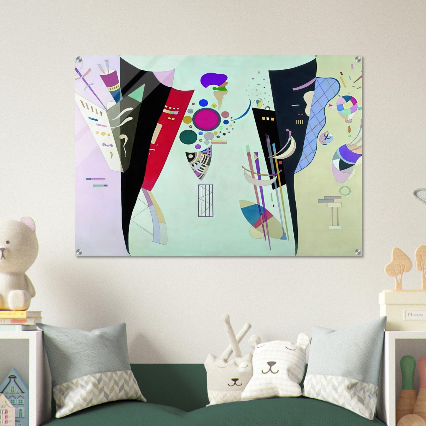 RECIPROCAL ACCORDS 1942 - Wassily Kandinsky Acrylic Print - 70x100 cm / 28x40″ inches