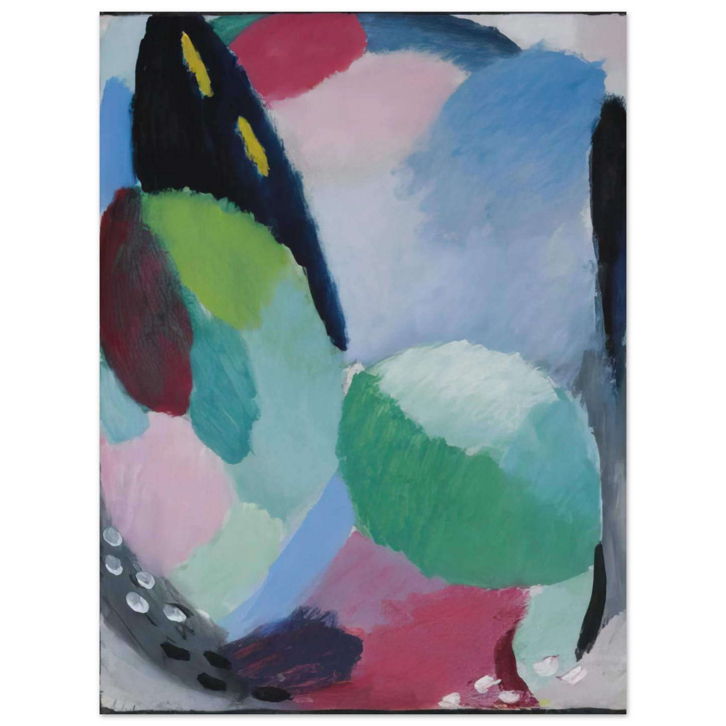 Alexej von Jawlensky - VARIATION SONNENAUFGANG 1918  75x100 cm / 30x40inches Fine Art Poster