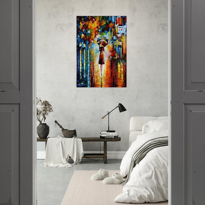 Leonid Afremov - Leonid Afremov Brushed Aluminum Print - 70x100 cm / 28x40 inches | Leonid Afremov Aluminum Print | Leonid Afremov Prints