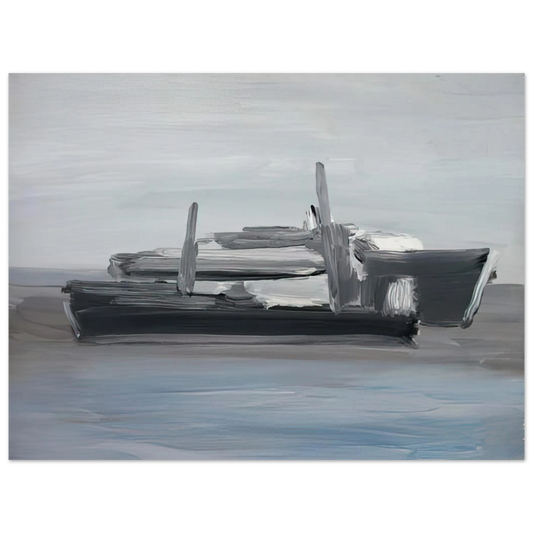 Nicolas de Stael - Marine - Lyrical Abstraction Fine Art Poster