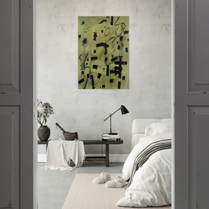 Number 12 - 1949 - Bradley Walker Tomlin Brushed Aluminum Print - 70x100 cm / 28x40 inches | Bradley Walker Tomlin Aluminum Print | Bradley Walker Tomlin Prints