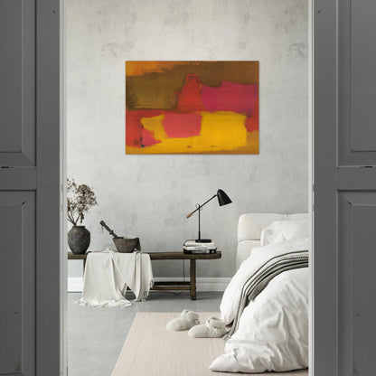 AWAY 1964 - Esteban Vicente Brushed Aluminum Print - 70x100 cm / 28x40 inches | Esteban Vicente Aluminum Print | Esteban Vicente Prints