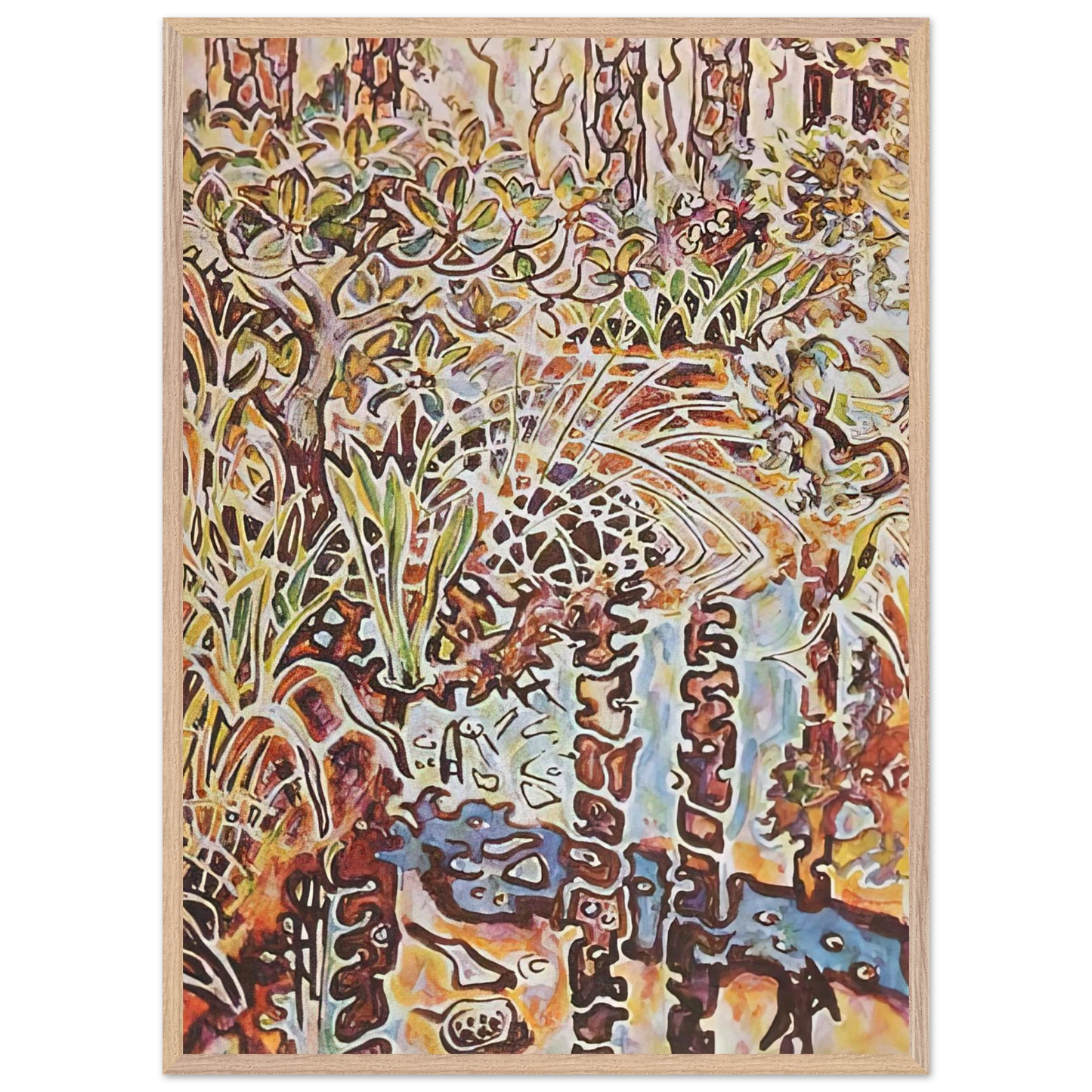 Walter Inglis Anderson - Walter Anderson Wall art - A2 (42 x 59.4  cm) - Fine Art Poster-canvas - -