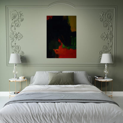 Nocturnal Splendor - Hans Hofmann Brushed Aluminum Print - 70x100 cm / 28x40 inches | Hans Hofmann Aluminum Print | Hans Hofmann Prints