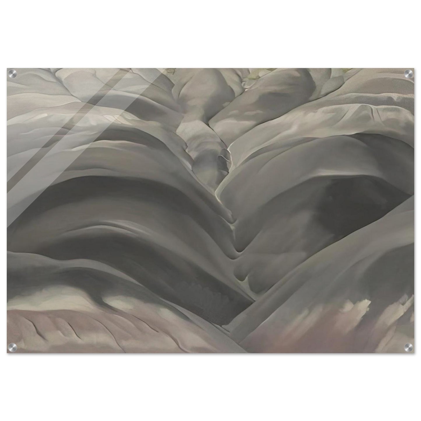 Black Place I - Georgia O'Keeffe Acrylic Print - 70x100 cm / 28x40″ inches