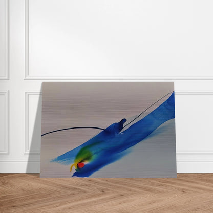 Phenomena Calling - 1969 - Paul Jenkins Brushed Aluminum Print - 70x100 cm / 28x40 inches | Paul Jenkins Aluminum Print | Paul Jenkins Prints