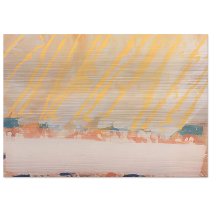 Paradise - 1979 - Albert Irvin Brushed Aluminum Print - 70x100 cm / 28x40 inches | Albert Irvin Aluminum Print | Albert Irvin Prints