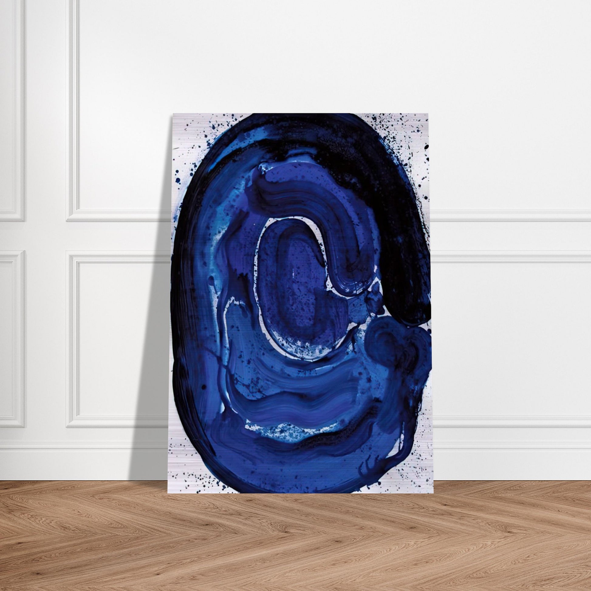 Untitled  SF 84-045  - Sam Francis Brushed Aluminum Print - 70x100 cm / 28x40 inches | Sam Francis Aluminum Print | Sam Francis Prints