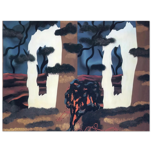 Rene Magritte - A TASTE OF THE INVISIBLE 1927  75x100 cm / 30x40inches Fine Art Poster