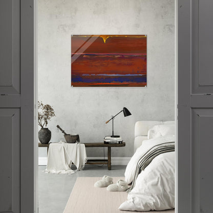 Desert Pulse, 1991- - Helen Frankenthaler Acrylic Print - 70x100 cm / 28x40″ inches | Helen Frankenthaler Wall Art | Helen Frankenthaler Prints