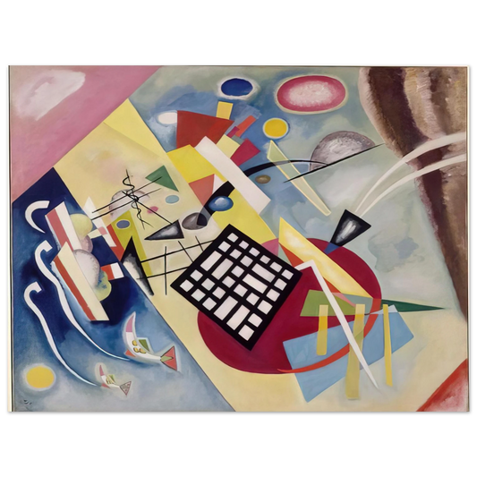 Wassily Kandinsky - BLACK FRAME 1922  75x100 cm / 30x40inches Fine Art Poster