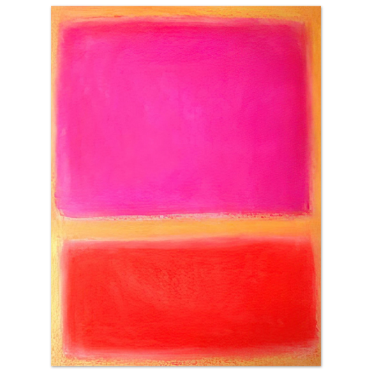 Mark Rothko - Untitled - Color Field Painting Wall Art - 21x29.7 cm / 8x12" - Fine Art Poster - -