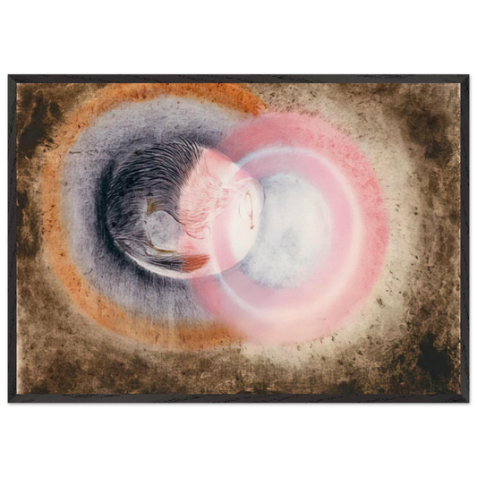 Hibernation - 1954 - Morris Graves 70x100 cm / 28x40 inches Framed Art Print – Black Wooden Frame