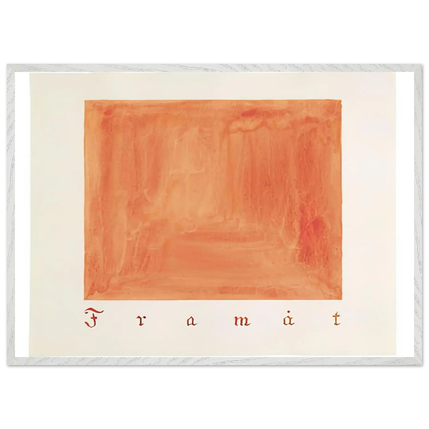 Hilma af Klint - FORWARDS PARCIFAL SERIES GROUP 2 SECTION 4 THE CONVOLUTE OF THE PHYSICAL PLANE 1916 Wall art - A3 (29.7 x 42  cm) - Premium Wooden Framed Poster With Fine Art Paper - White frame