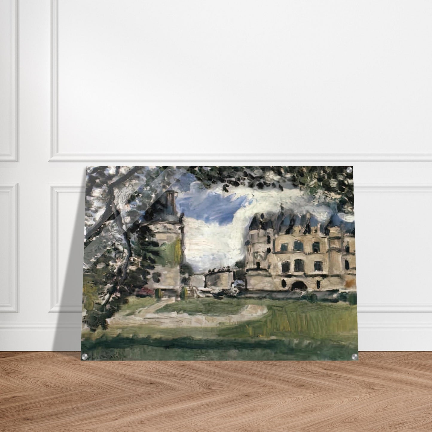 CHATEAU DE CHENONCEAUX 1917 - Henri Matisse Acrylic Print - 70x100 cm / 28x40″ inches | Henri Matisse Wall Art | Henri Matisse Prints