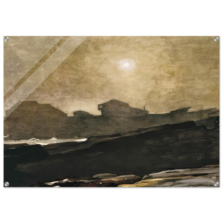THE ARTISTS STUDIO IN AFTERNOON FOG 1894 - Winslow Homer Acrylic Print - 70x100 cm / 28x40″ inches | Winslow Homer Wall Art | Winslow Homer Prints