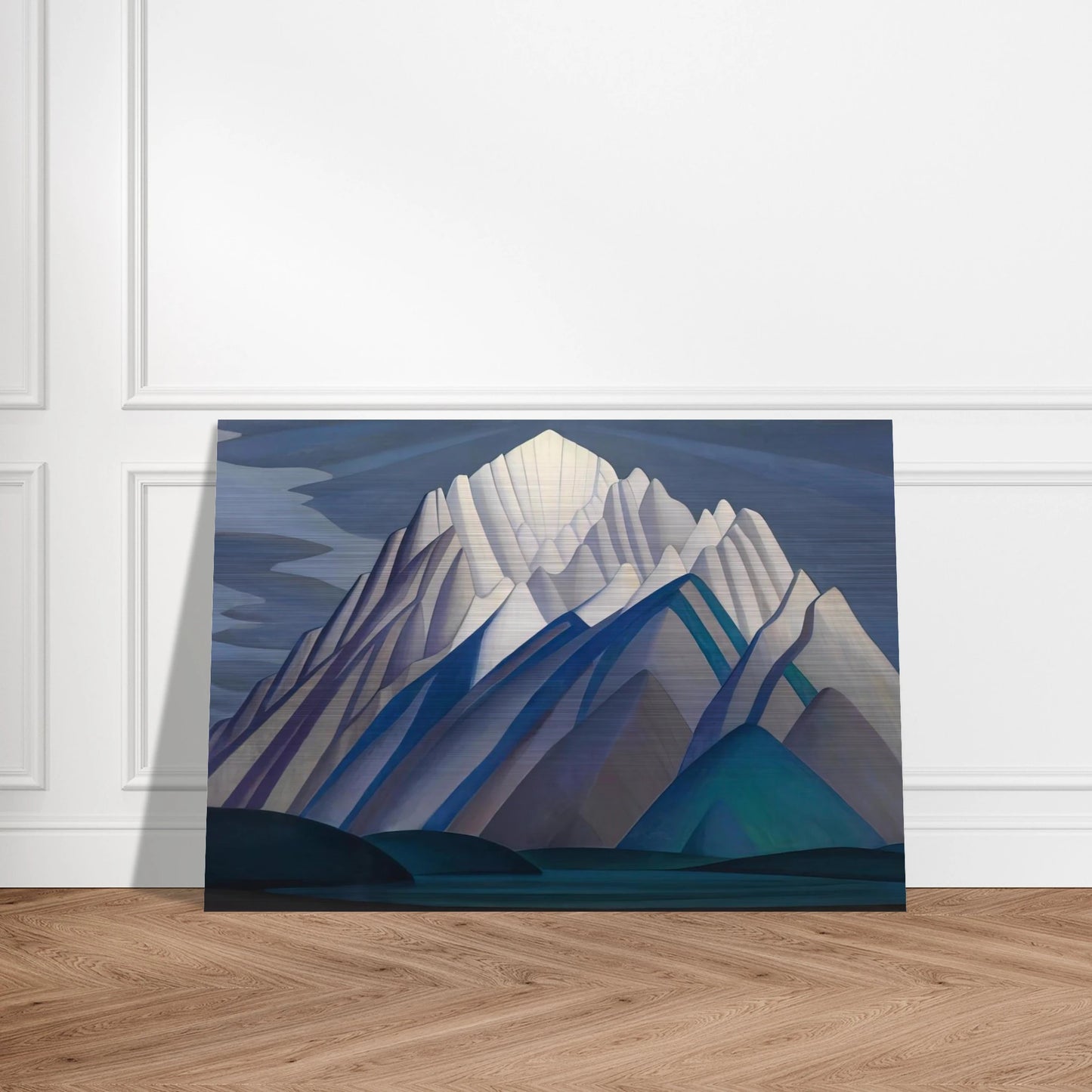 Mountain Forms - 1926 - Lawren Harris Brushed Aluminum Print - 70x100 cm / 28x40 inches | Lawren Harris Aluminum Print | Lawren Harris Prints