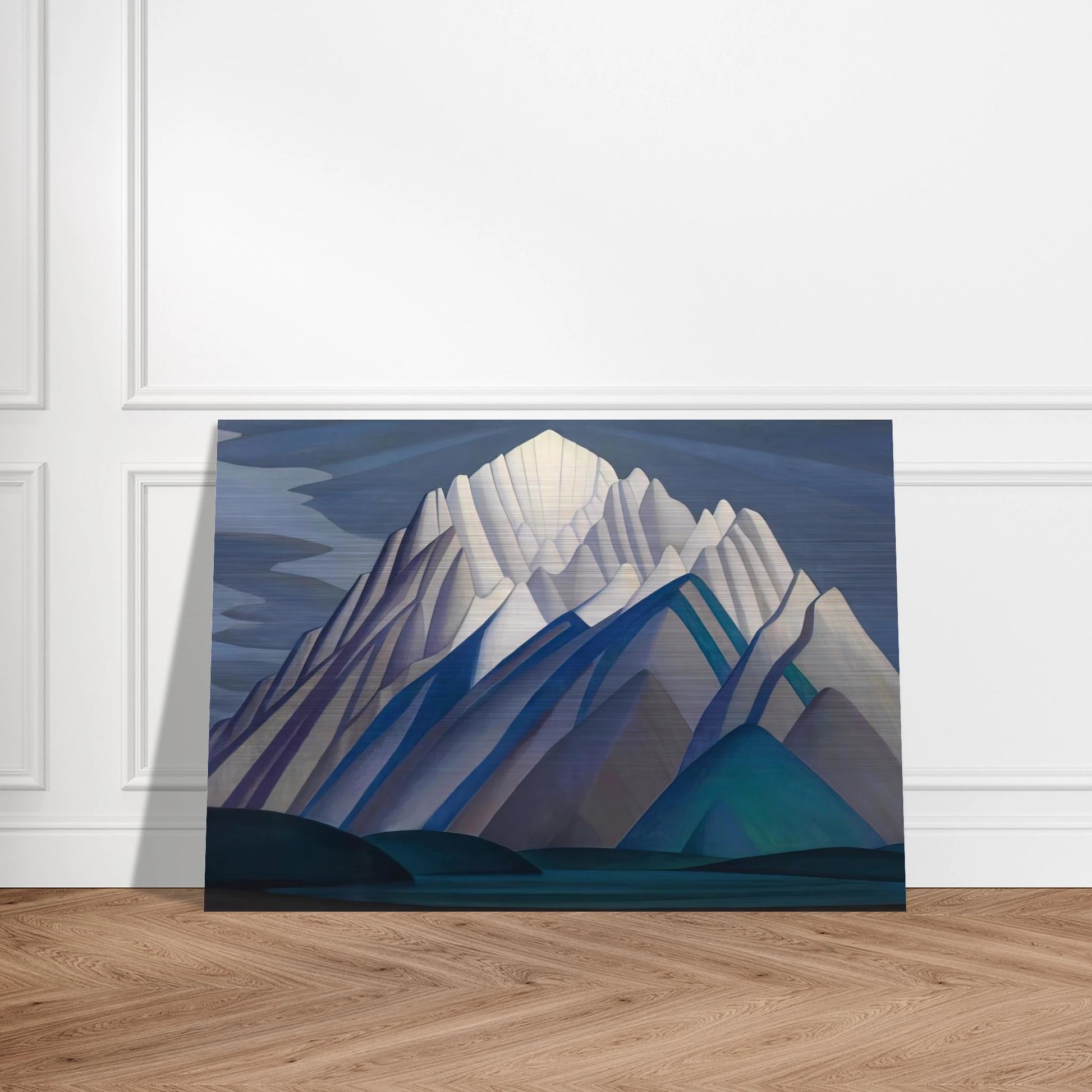 Mountain Forms - 1926 - Lawren Harris Brushed Aluminum Print - 70x100 cm / 28x40 inches | Lawren Harris Aluminum Print | Lawren Harris Prints