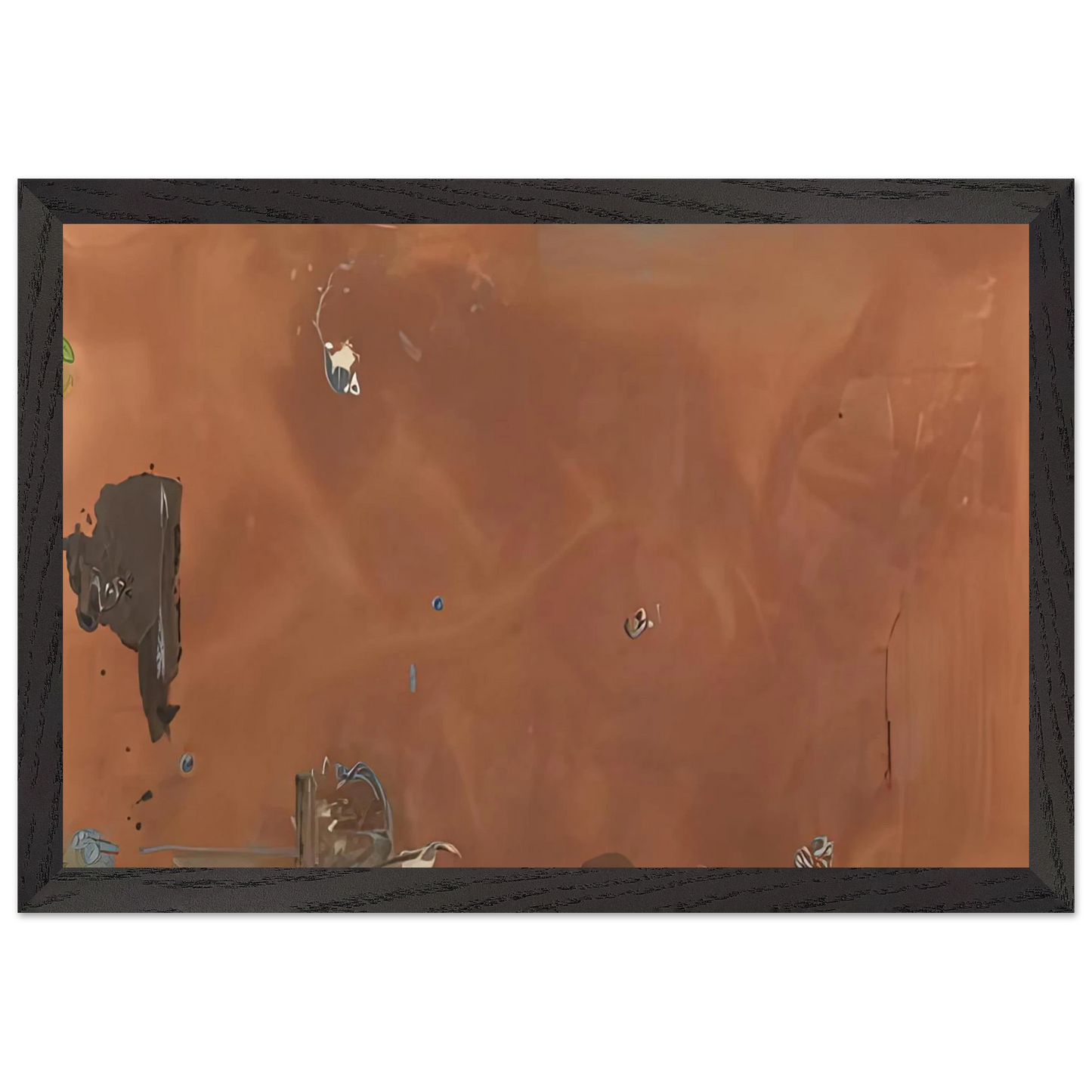 Helen Frankenthaler - Into October, 1983- Wall Art - 28x40 inches / 70x70 cm - Canvas (Imperial)-canvas - -