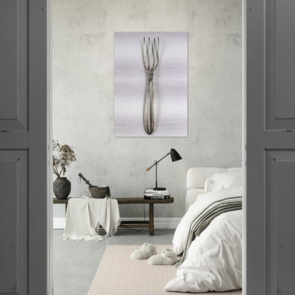 FORK 1940 - Alexander Calder Brushed Aluminum Print - 70x100 cm / 28x40 inches | Alexander Calder Aluminum Print | Alexander Calder Prints