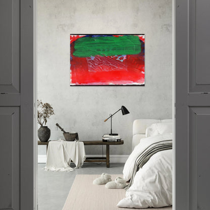 Strictly Personal - 2001 - Howard Hodgkin Brushed Aluminum Print - 70x100 cm / 28x40 inches | Howard Hodgkin Aluminum Print | Howard Hodgkin Prints