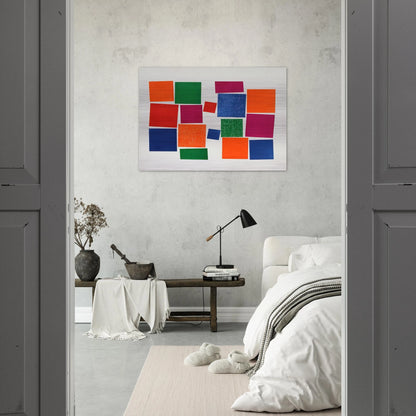 Untitled V - 1967 - Piero Dorazio Brushed Aluminum Print - 70x100 cm / 28x40 inches | Piero Dorazio Aluminum Print | Piero Dorazio Prints