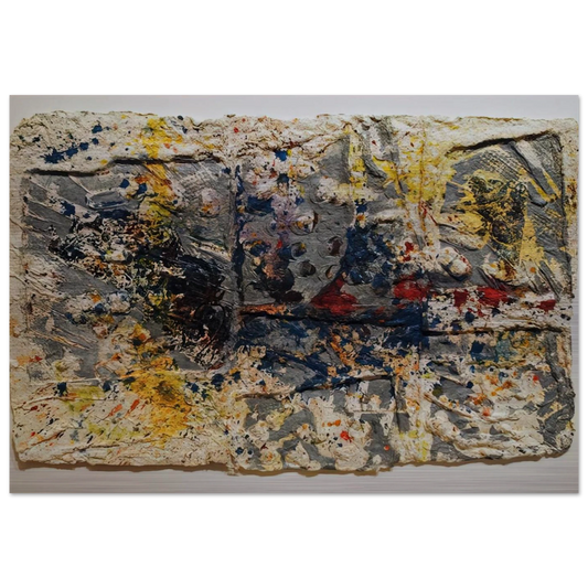 Elegy #2 - Sam Gilliam Brushed Aluminum Print - 70x100 cm / 28x40 inches | Sam Gilliam Aluminum Print | Sam Gilliam Prints