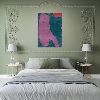 Etude de tissu - 1946 - Serge Poliakoff Brushed Aluminum Print - 70x100 cm / 28x40 inches | Serge Poliakoff Aluminum Print | Serge Poliakoff Prints
