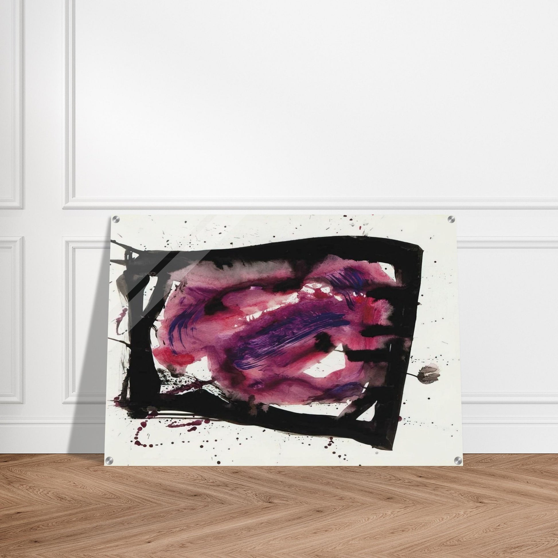 Untitled  SF72-1009  - Sam Francis Acrylic Print - 70x100 cm / 28x40″ inches