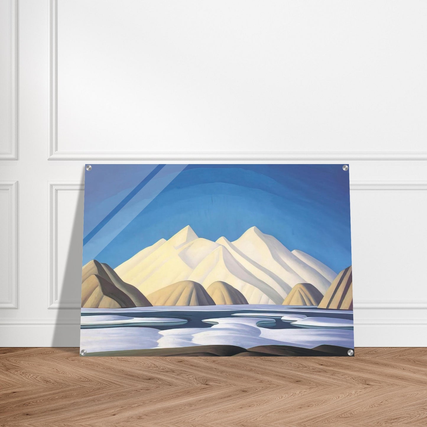 Baffin Island - 1931 - Lawren Harris Acrylic Print - 70x100 cm / 28x40″ inches | Lawren Harris Wall Art | Lawren Harris Prints